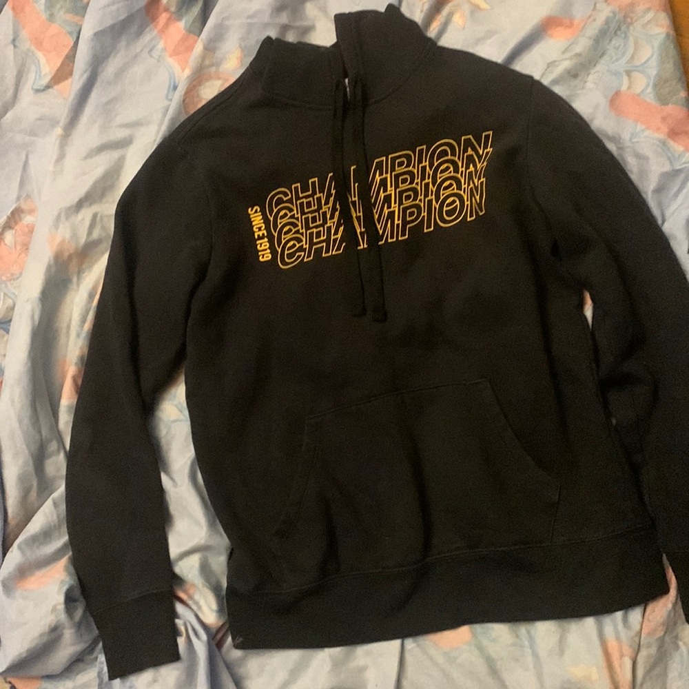 Black men’s champion hoodie